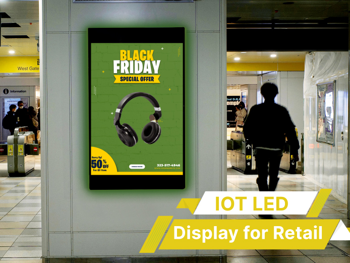 IOT LED Display for Retail