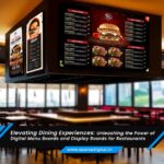 Unleashing the Power of Digital Menu Boards and Display Boards for Restaurants
