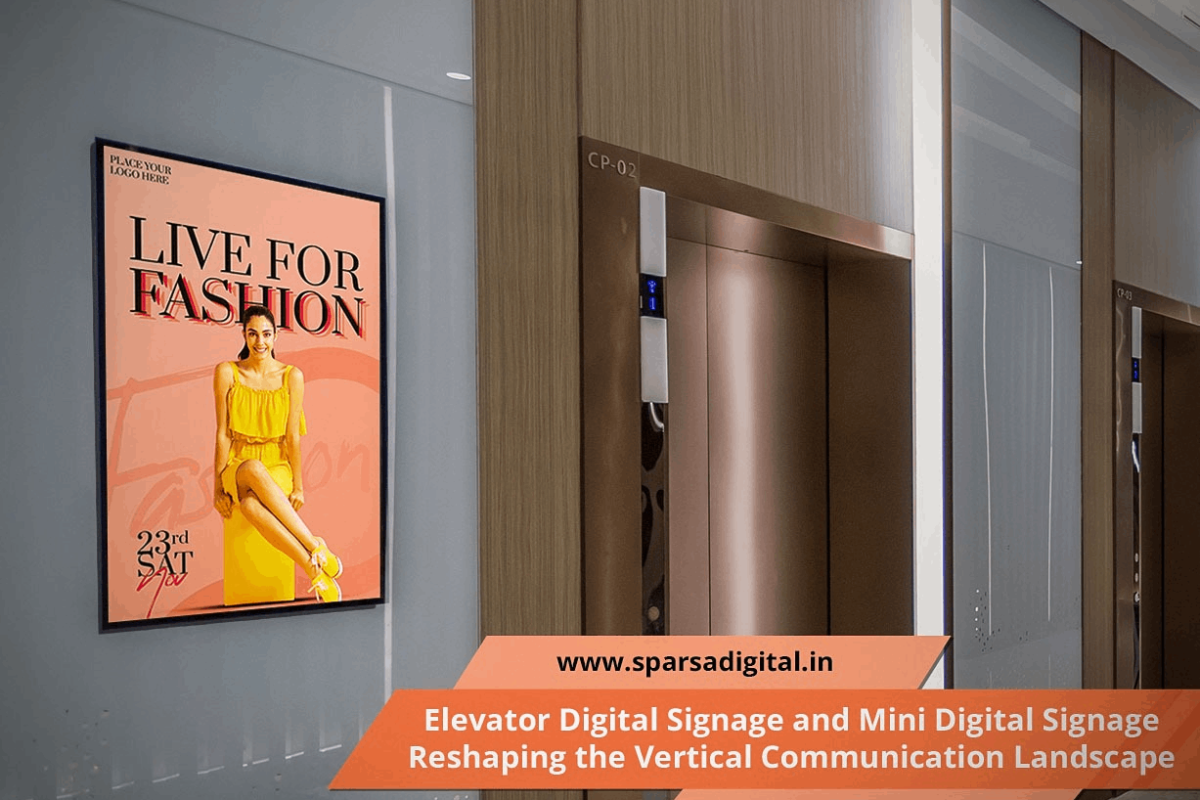 Elevator Digital Signage and Mini Digital Signage