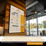 Enhancing Dining Experiences The Evolution of Digital Menu Boards and Signage in Restaurants