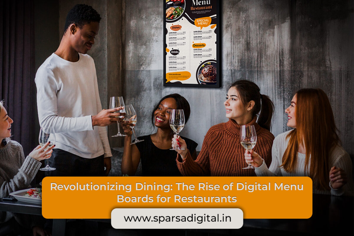 The Rise of Digital Menu Boards for Restaurants