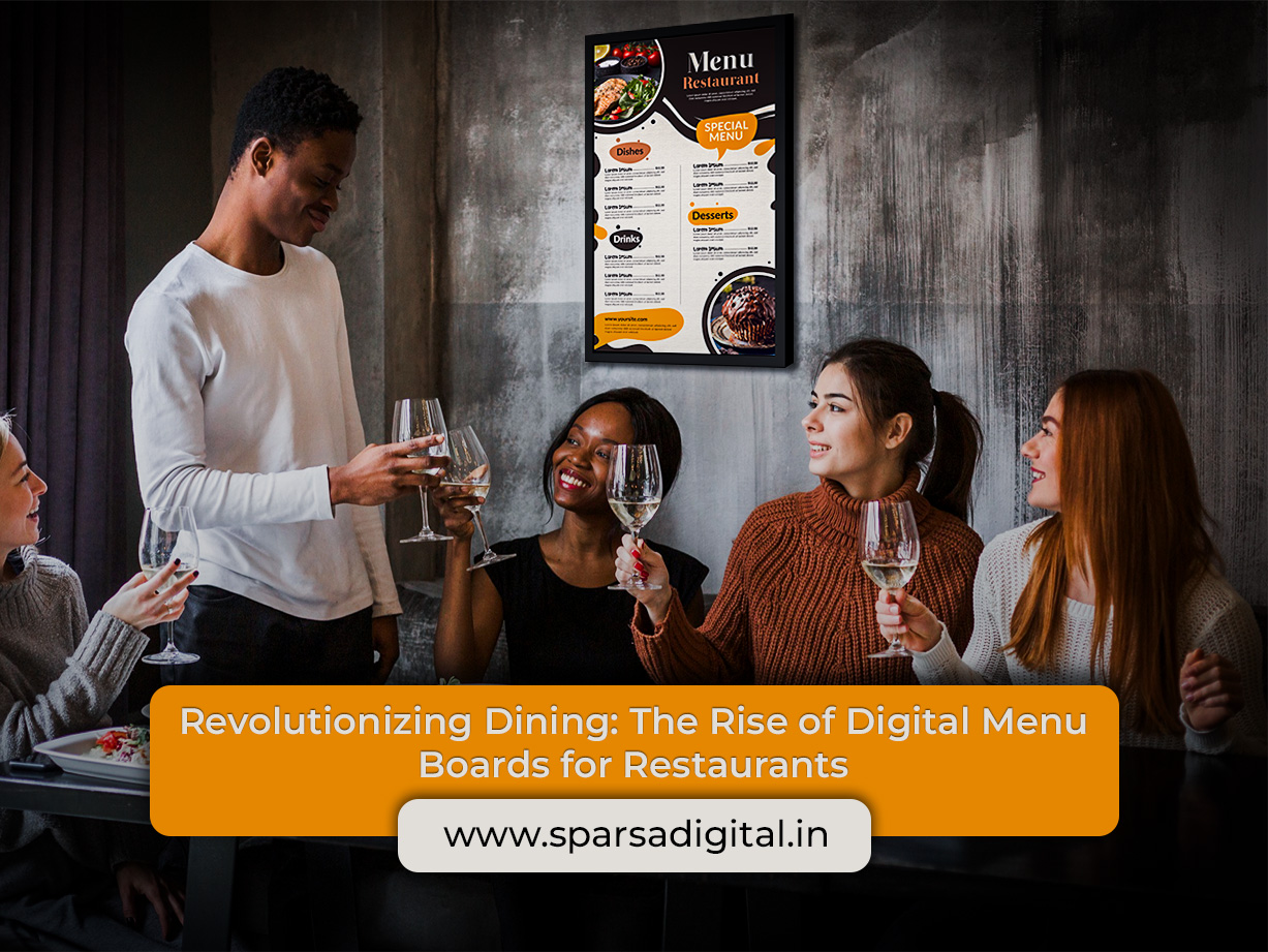 The Rise of Digital Menu Boards for Restaurants