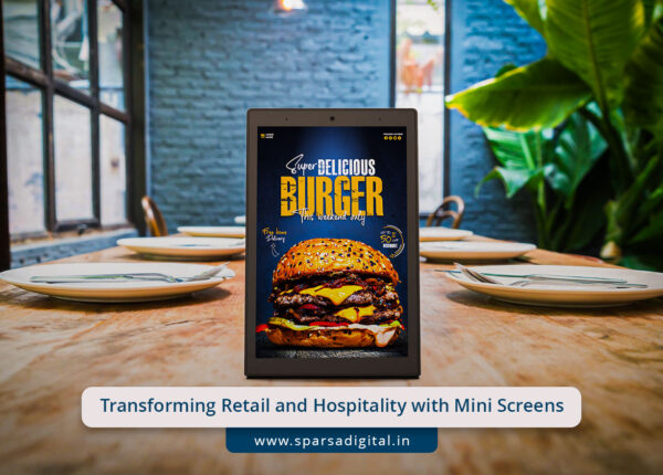 Transforming Retail and Hospitality with Mini Screens