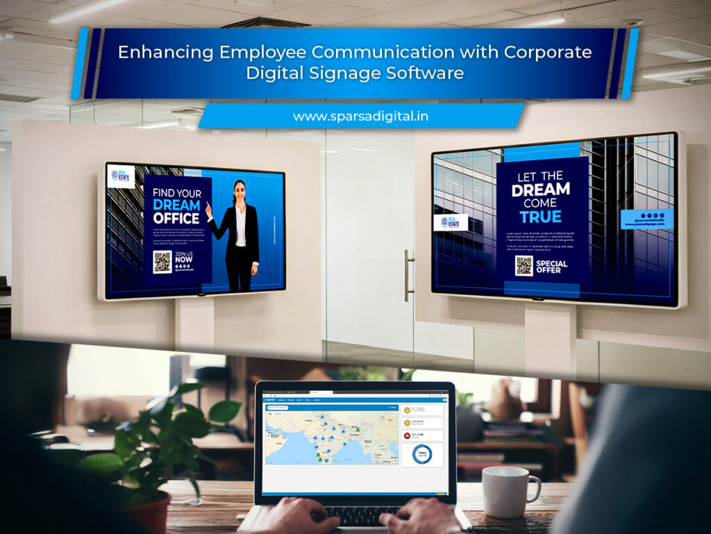 Corporate Digital Signage Software for Better Employee Communication