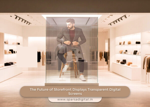 The Future of Storefront Displays Transparent Digital Screens