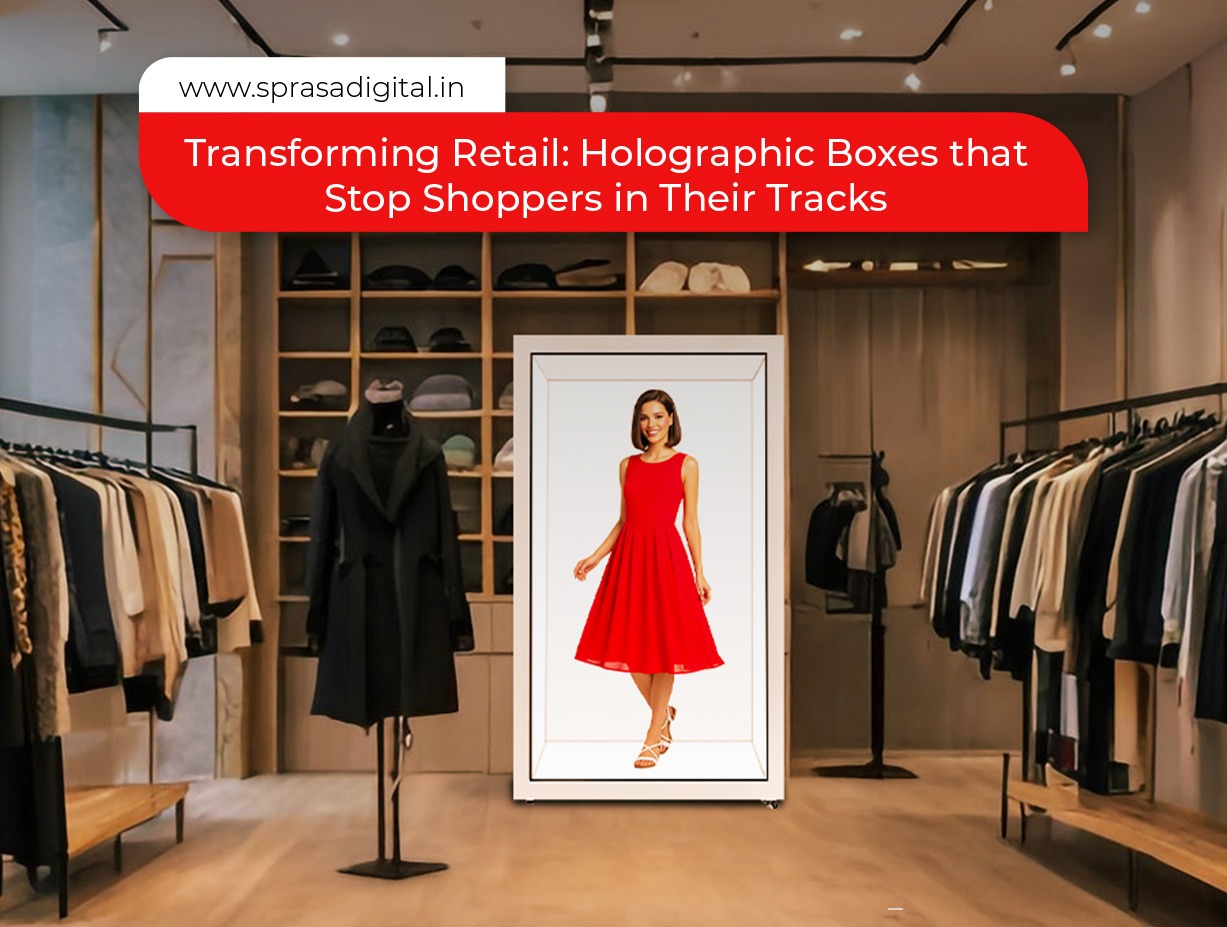 Transforming Retail Holographic Boxes that Stop Shoppers in Their Tracks